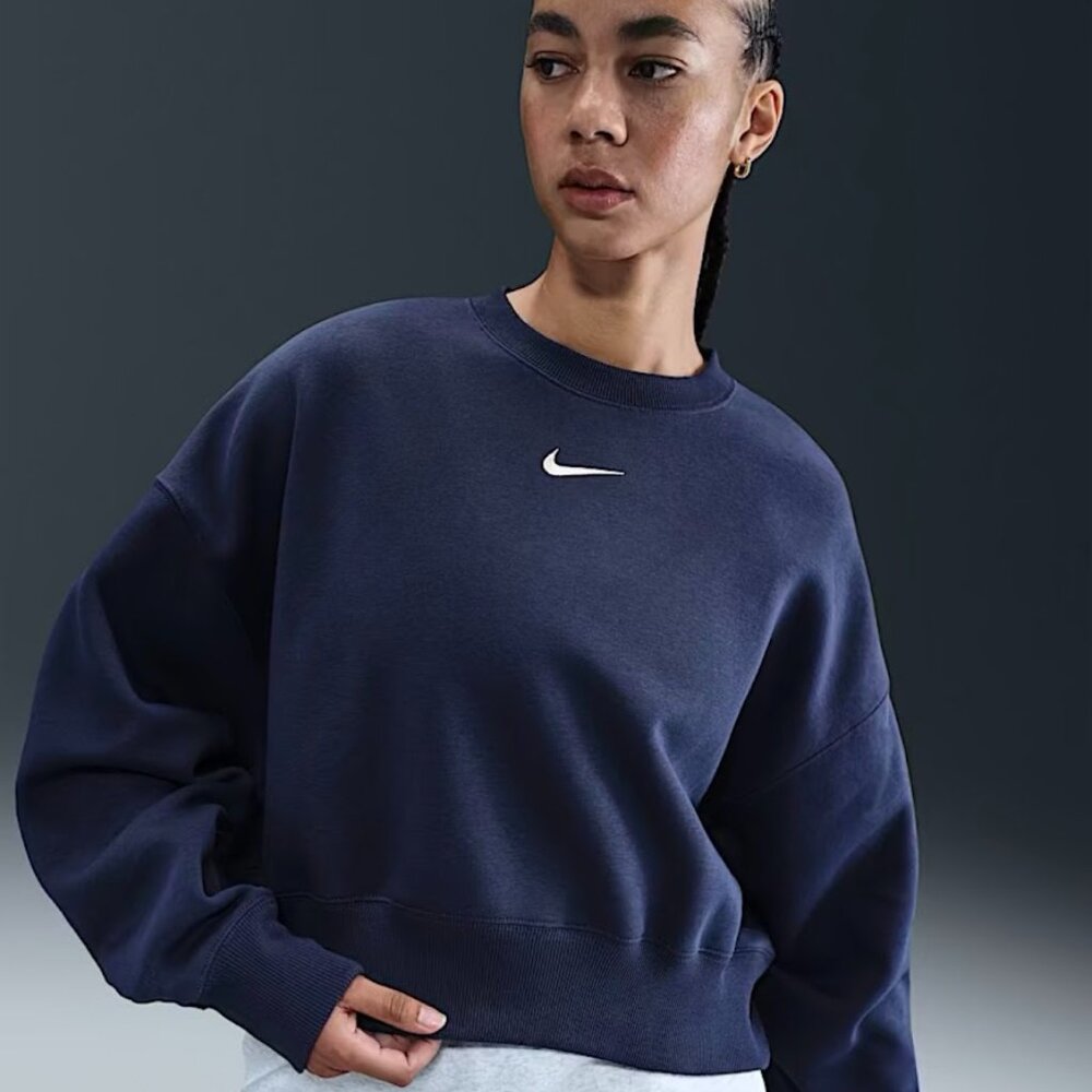 Nike Sportswear Phoenix Fleece Women's Over-Oversized Crew-Neck Sweatshirt - Mi